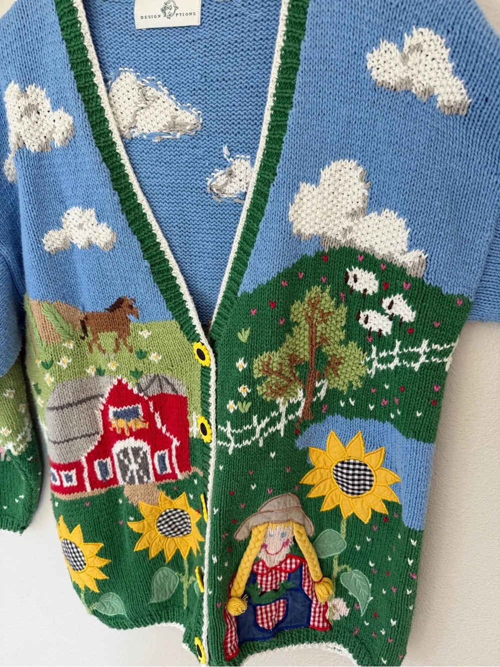 N/A vintage knit